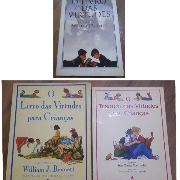 kit livro das virtudes
