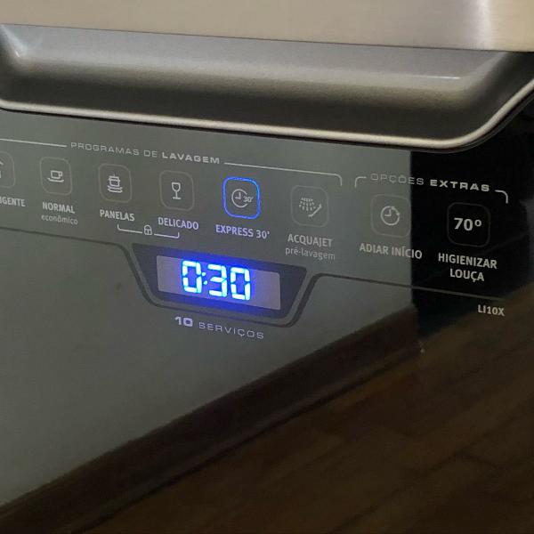 lava-louças 10 serviços electrolux li10x inox