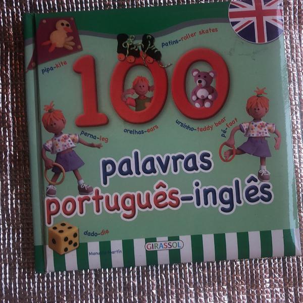 livro: 100 palavras português-inglês
