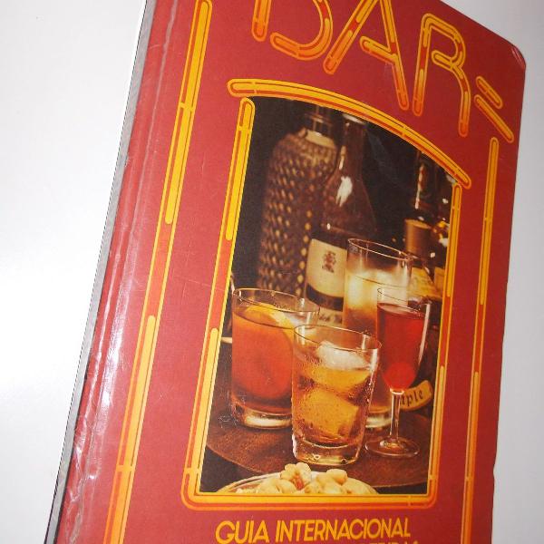 livro bar guia internacional de aperitivos e bebidas