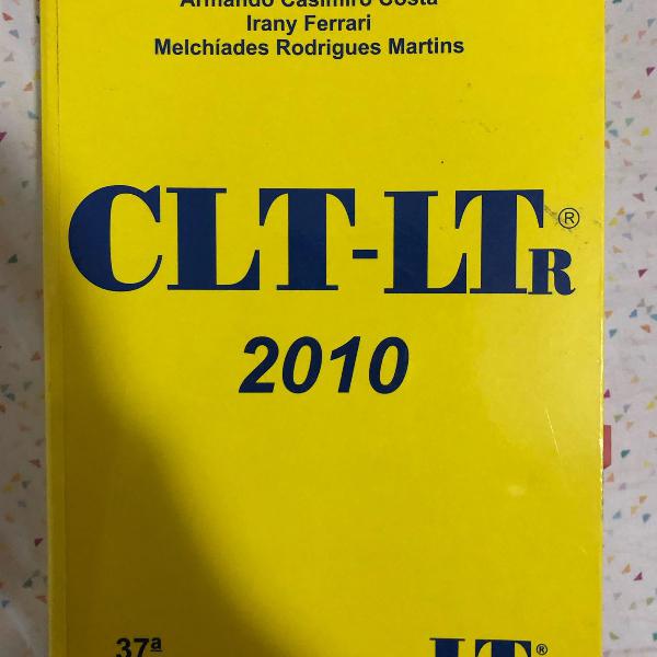 livro clt edicao 2010