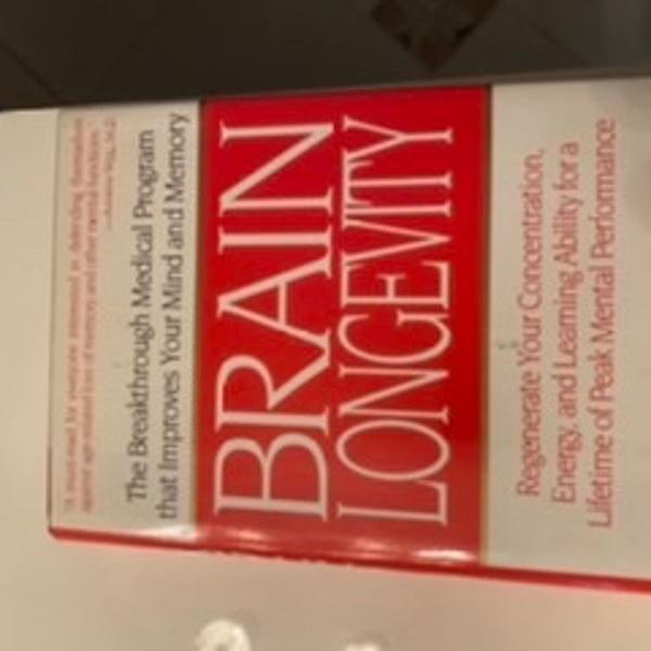 livro em ingles: brain longetivity