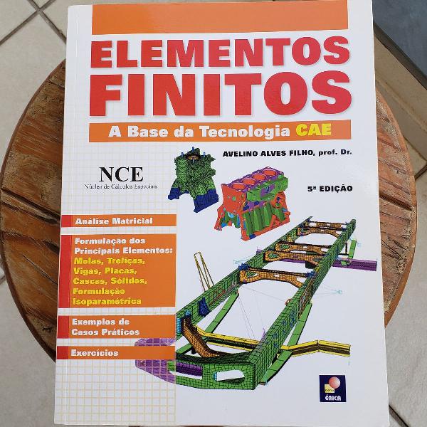 livro engenharia "elementos finitos" 5 ed. (2012)
