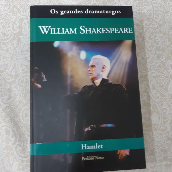 livro "hamlet" de william shakespeare novo (nunca lido)