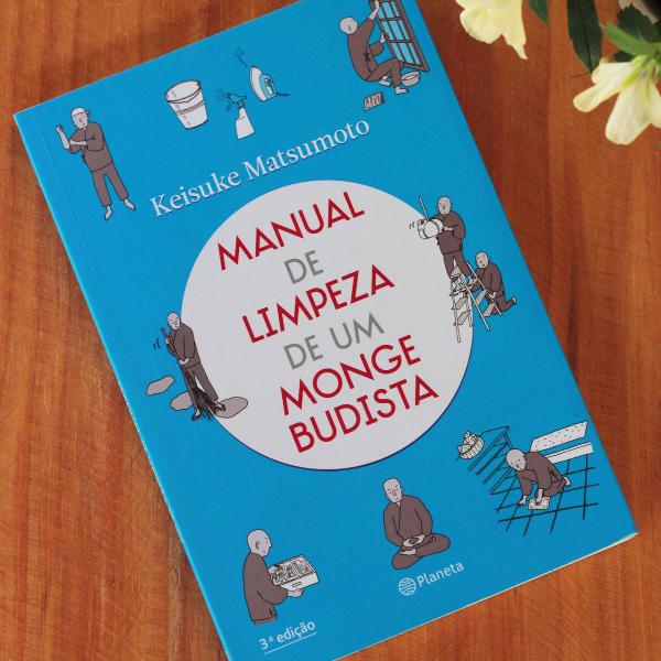 livro manual de limpeza de um monge budista