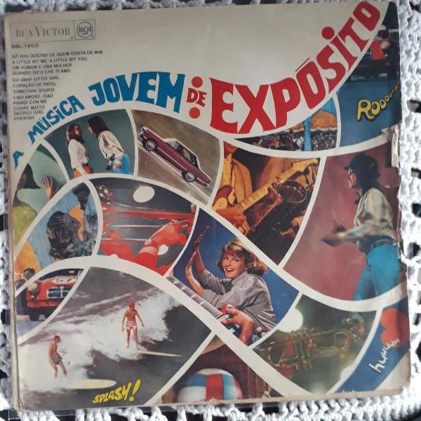 lp disco vinil a música jovem de exposito 1967