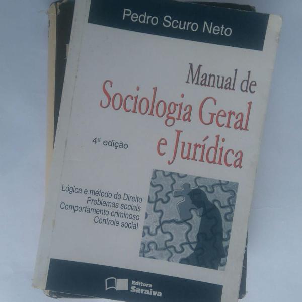 manual de sociologia geral e jurídica