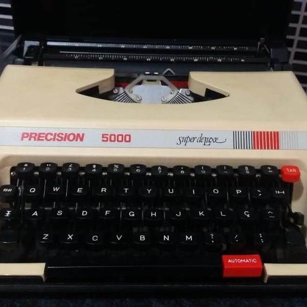 maquina de escrever precision 5000 super deluxe