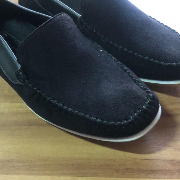 mocassim masculino preto