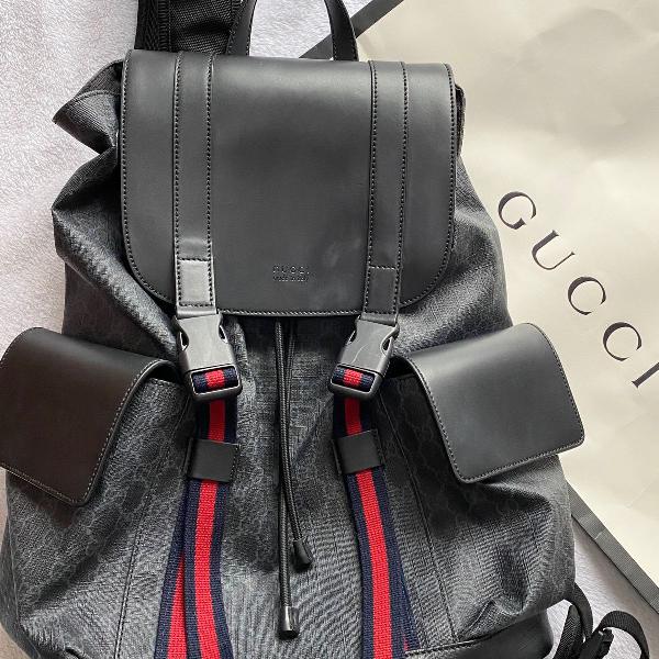 mochila gucci gg supreme