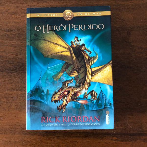 o herói perdido - rick riordan livro