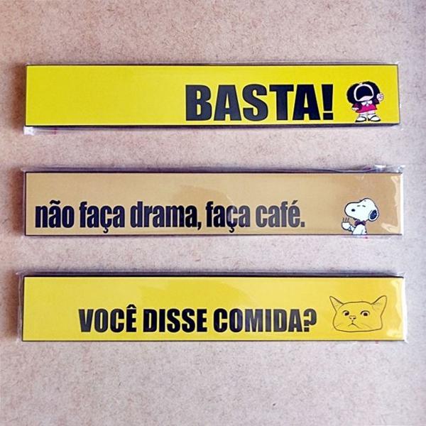 placas decorativas em mdf basta!, não faça drama, faça