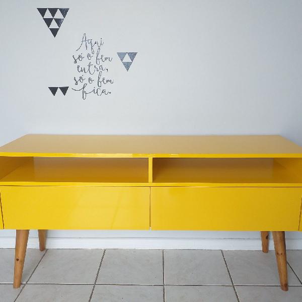 rack amarelo mdf