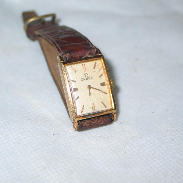relógio omega square plaque ouro corda-cartier-rolex-tank-