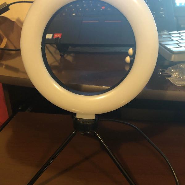 ring light - luz fria e quente 16cm