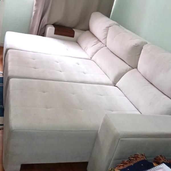 sofa 3 lugares retratil e reclinava