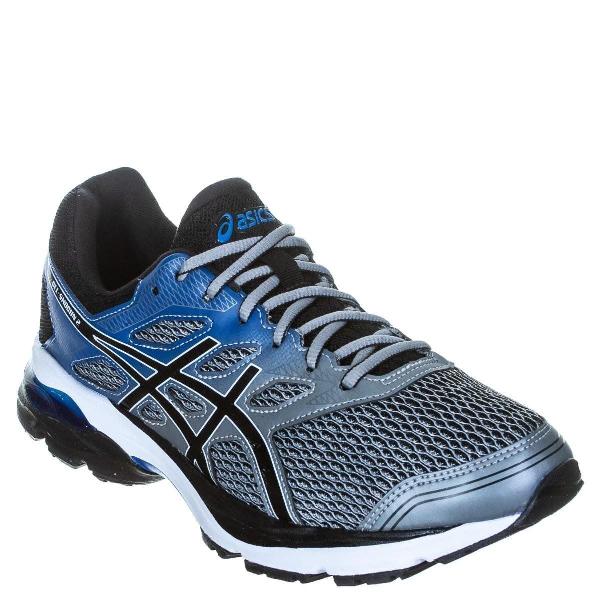 tênis asics gel shogun 2 masculino - cinza e azul