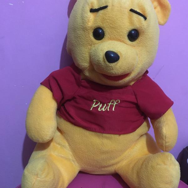 urso pelúcia puff