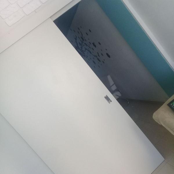vendo porta de correr em mdf branco