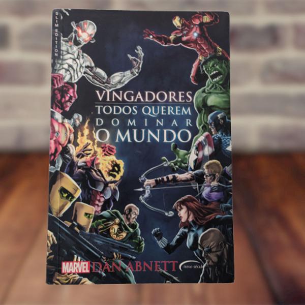 vingadores todos querem dominar o mundo (livro)