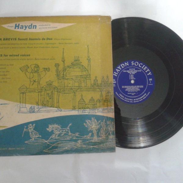 vinil lp importado haydn - misa brevis sancti joannis de deo