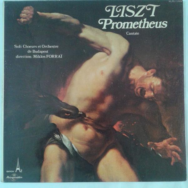 vinil lp importado - liszt prometheus cantare - capa dupla