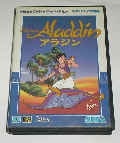 Aladdin Mega Drive Original Japonesa Usada