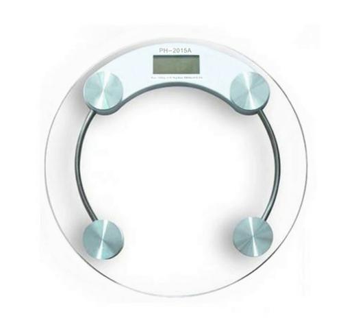 Balança 180kg Digital Vidro Academia Banheiro Clinica Dieta