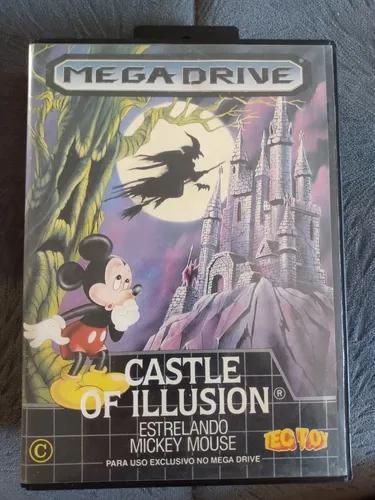 Cartucho Mega Drive Castle Of Illusion - Tectoy - Completo