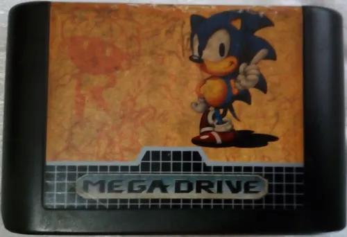 Cartucho Mega Drive - Sonic 1 The Hedgehog - Tectoy Original