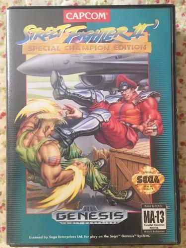 Cartucho Street Fighter 2 Mega Drive