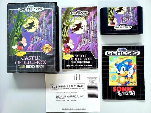 Castle Of Illusion Starring Mickey Mouse Mega Drive Original