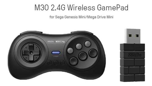 Controle 8bitdo M30 2.4g P/ Mega Drive Mini Genesis E Switch
