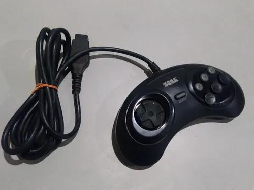 Controle Original 6 Botões Para Sega Mega Drive Funcionando