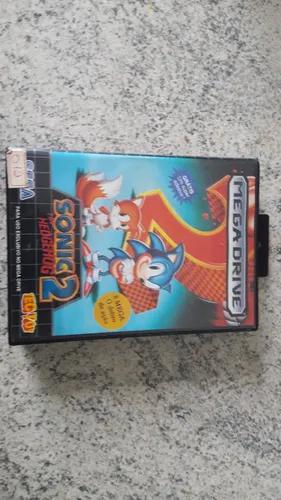 Fita Original Mega Drive Com Caixa Sonic 2