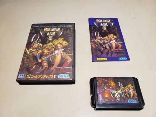 Golden Axe 2 Mega Drive Japones Completo Excelente