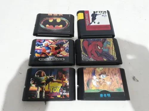 Lote Cartuchos Mega Drive Paralelos Funcionando !