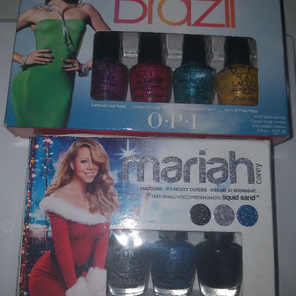 Lote com dois mini kits OPI