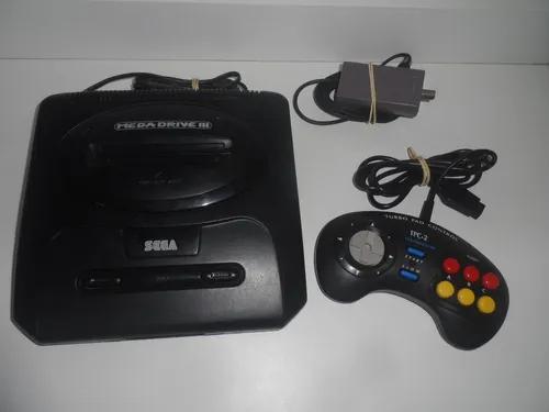 Mega Drive 3 Com 10 Jogos Na M