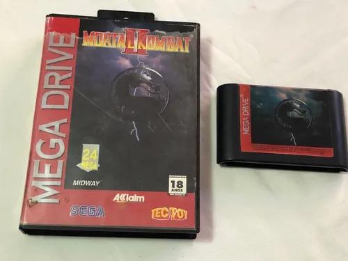 Mega Drive: Mortal Kombat 2 Tectoy Com Caixa Com Detalhe