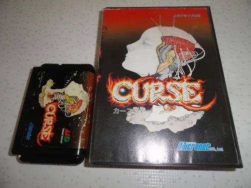 Mega Drive Sega Japones Curse Original Caixa Japan Nave Leia