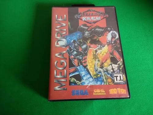 Mega Drive Tectoy Skeleto Krew Capa Encarte Original (raro).