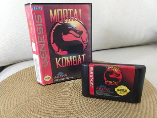 Mortal Kombat 1 Original Para Mega Drive - Na Caixa