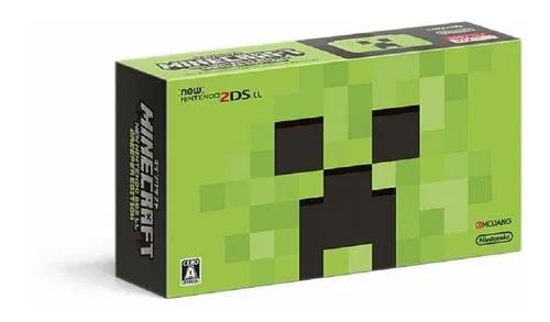 New Nintendo 2ds Xl Ed. Especial Minecraft 32gb 300 Jogos