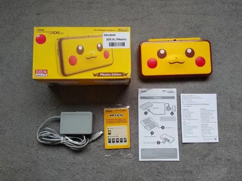 New Nintendo 2ds Xl, Edicao Especial Pikachu, Completo Boot9