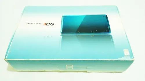 Nintendo 3ds Aqua Blue Original Completo Na Caixa