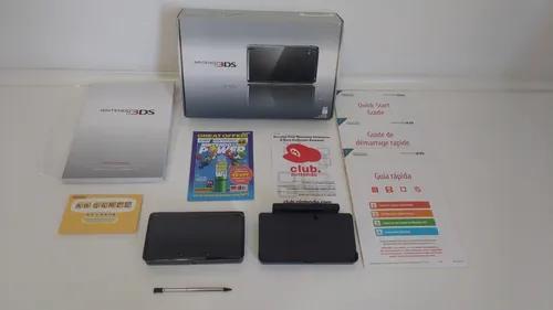 Nintendo 3ds Cosmo Black + Jogos Na M