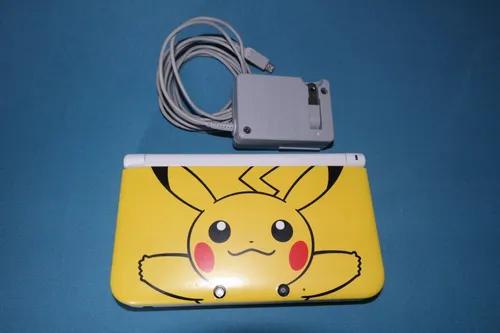 Nintendo 3ds Xl Pikachu Edition desbloqueado Sd 32gb