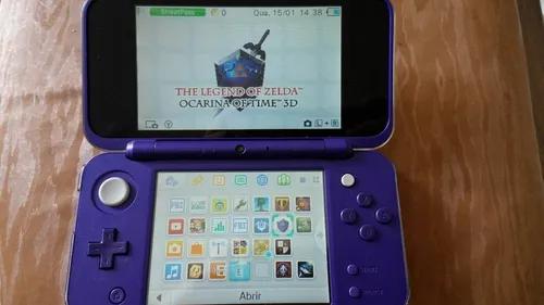 Nintendo New 2ds Xl Destravado 64gb + Capa Acrílica E Jogos