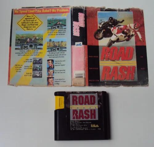 Road Rash Original Americano Com Encarte Paralelo